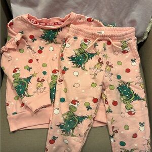 The Grinch Sweat Pant Set